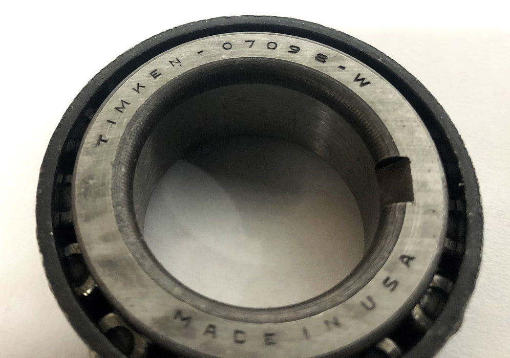 Timken Tapered Roller Bearing Cone 07098-W NOS