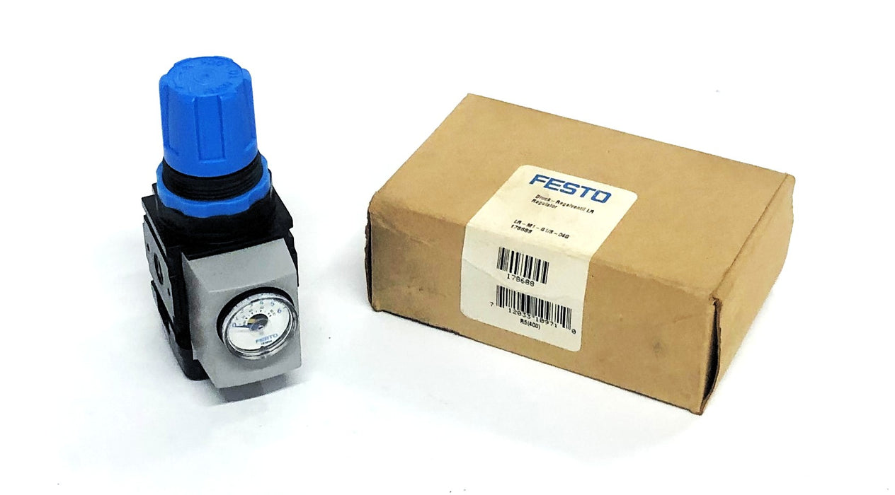 Festo Pressure Regulator LR-M1-G1/8-04G NOS