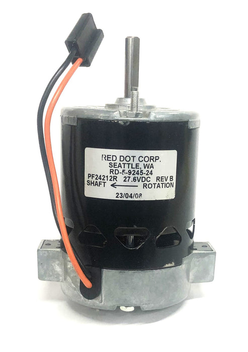 Red Dot Corp PF24212R 27.6VDC REV B Single Shaft Blower Motor RD-5-9245-24 NOS