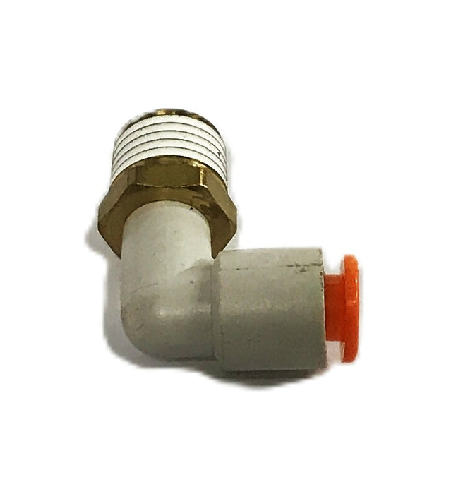 SMC 1/4 inch One-Touch Male Elbow KQ2L07-35S [Lot of 10] NOS