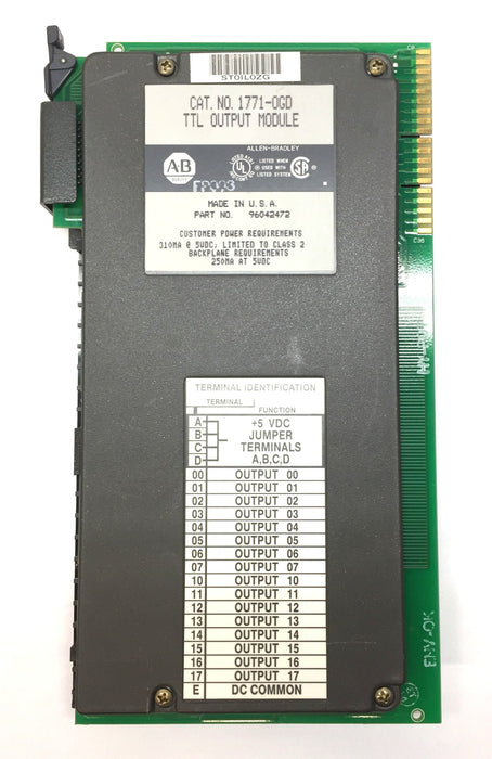 Allen-Bradley TTL Output Module 1771-OGD NOS