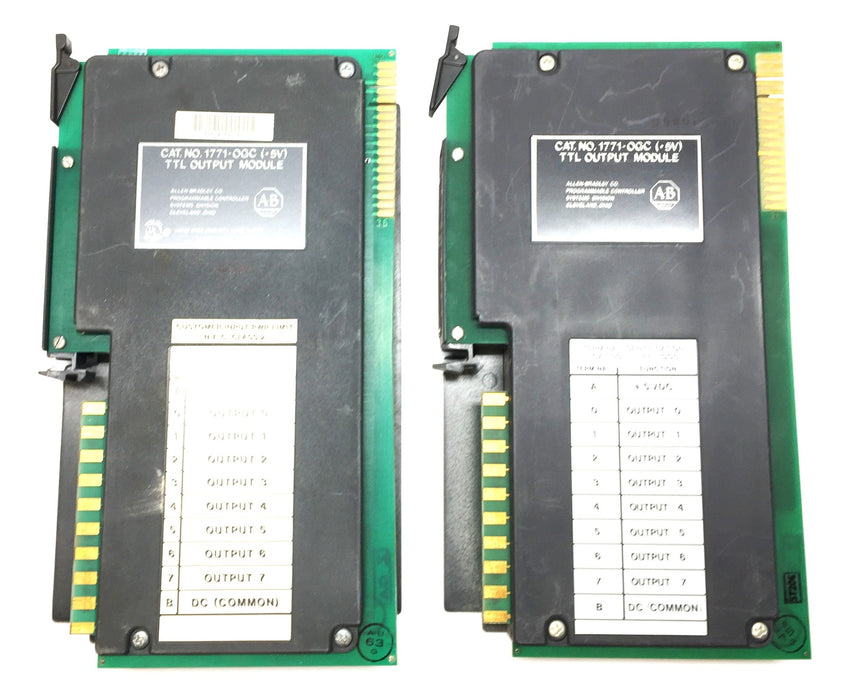 Allen-Bradley TTL Output Module 1771-OGC [Lot of 2] USED