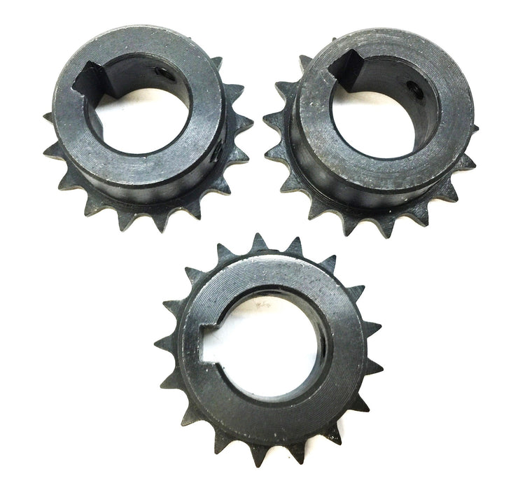 Unbranded 5/8"I.D x 1-3/8"O.D x 1/2"H 17-Tooth Sprocket 6-17X15H [Lot of 3] NOS