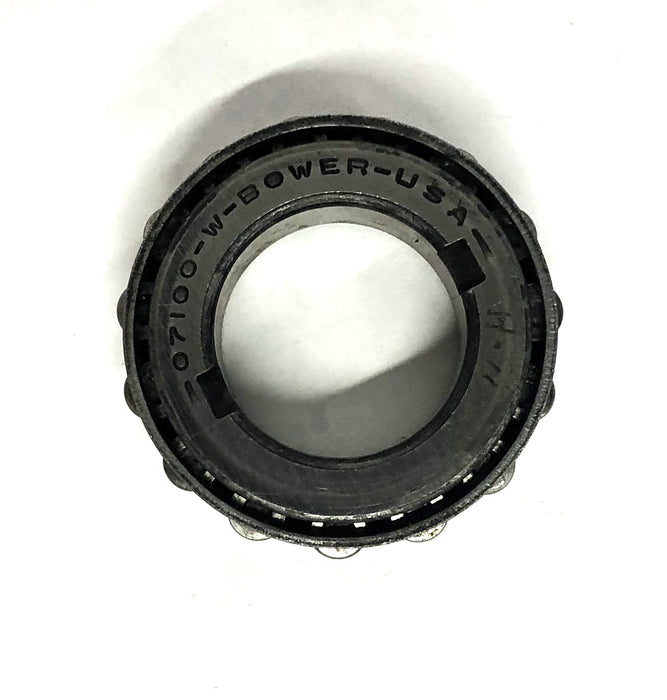 Bower Tapered Roller Bearing Cone 07100-W NOS