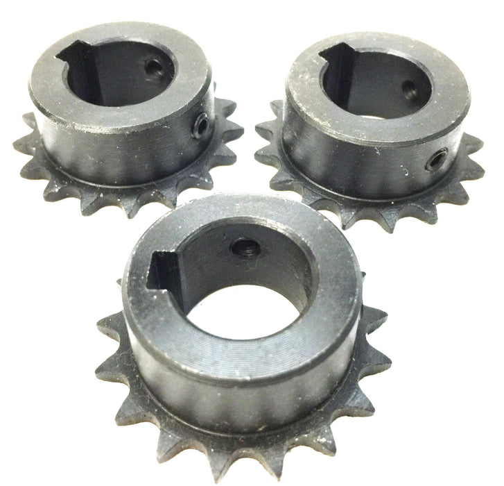 Unbranded 5/8"I.D x 1-3/8"O.D x 1/2"H 17-Tooth Sprocket 6-17X15H [Lot of 3] NOS
