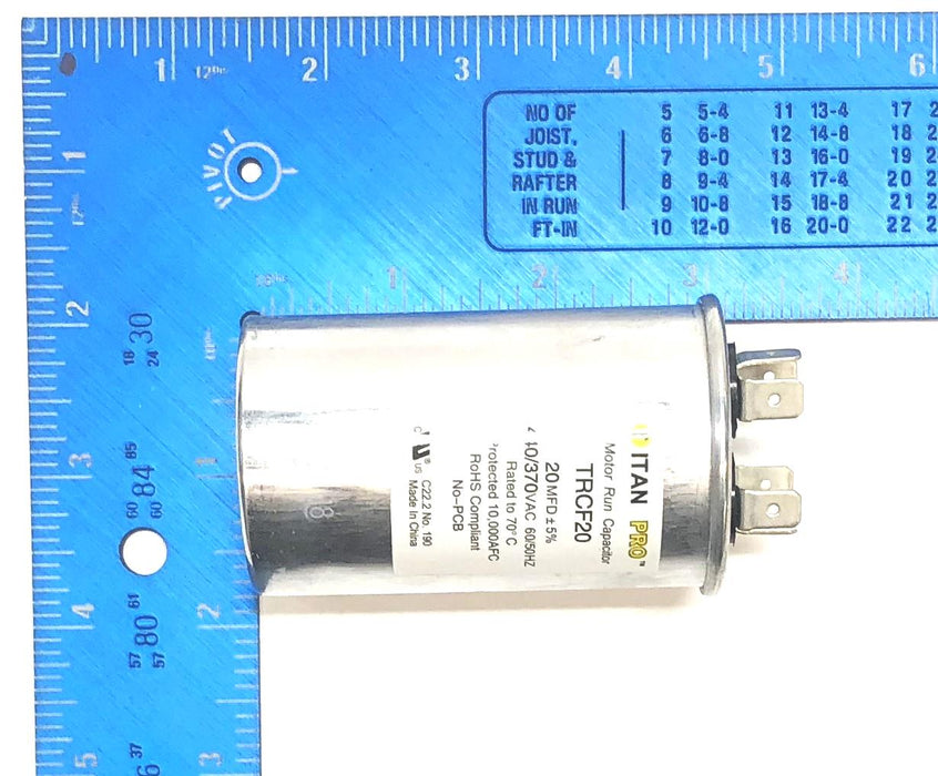 Titan Pro 20MFD 440/370 VAC Capacitor TRCF20 [Lot of 3] NOS