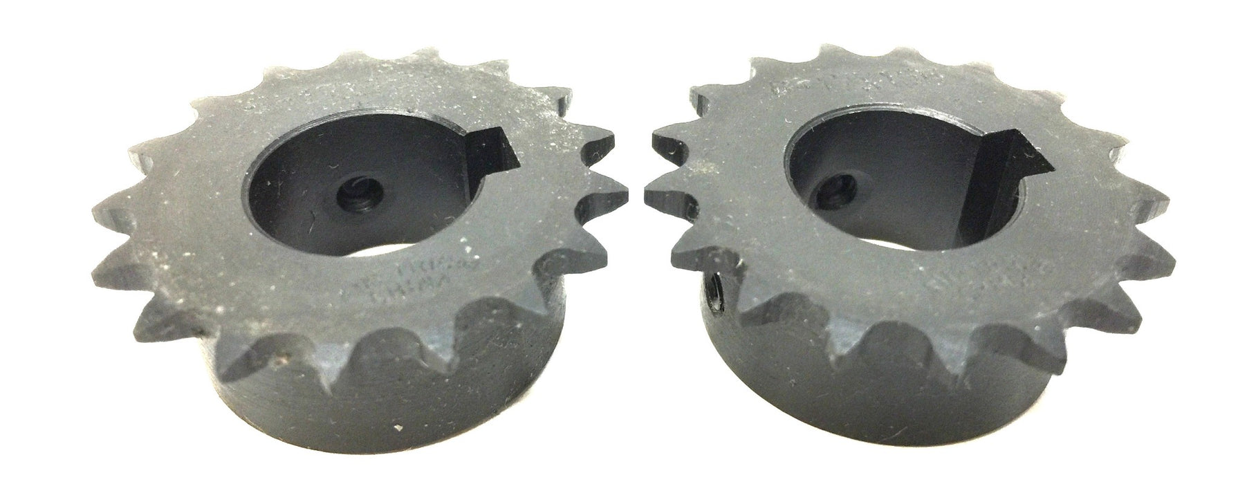 Ametric 17-Tooth Roller Chain Sprocket 6-17X15H [Lot of 2] NOS
