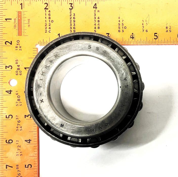 X-Timken Tapered Bearing Cone 554 M NOS