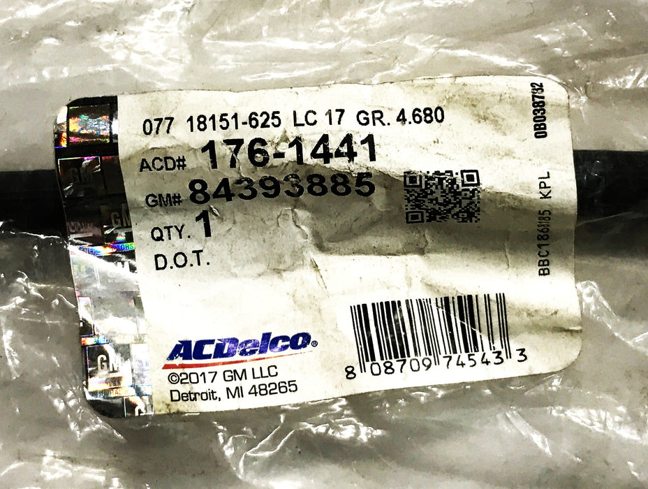 ACDelco Brake Caliper Hydraulic Hose 176-1441 NOS