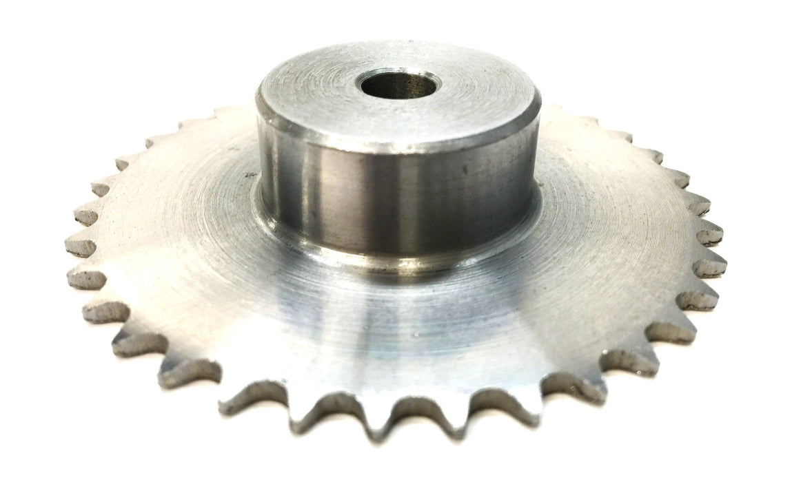 Ametric 36-Teeth 1/4" Bore Roller Chain Sprocket 36-P.6 NOS
