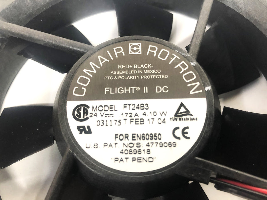 Comair Rotron Flight II DC 172A 24V 4.10W Fuse Protected Fan FT24B3 NOS