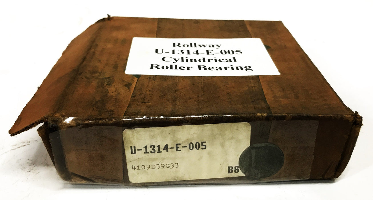 Rollway Cylindrical Roller Bearing with Inner and Outer Rings U-1314-E-005 NOS