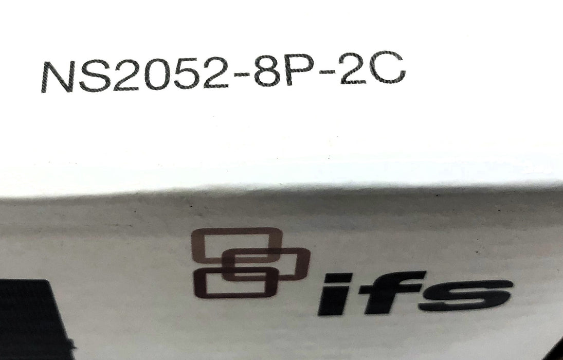 Interlogix 8-Port Fast Ethernet PoE+ Unmanaged Switch NS2052-8P-2C NOS
