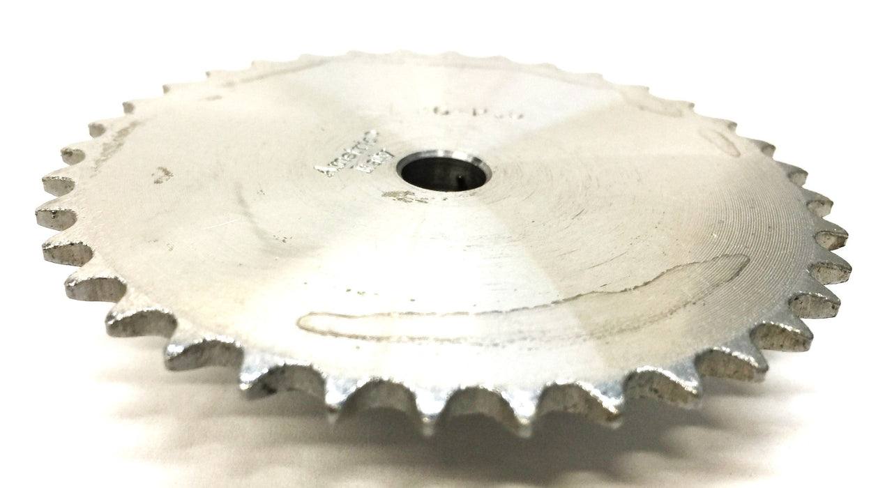 Ametric 36-Teeth 1/4" Bore Roller Chain Sprocket 36-P.6 NOS