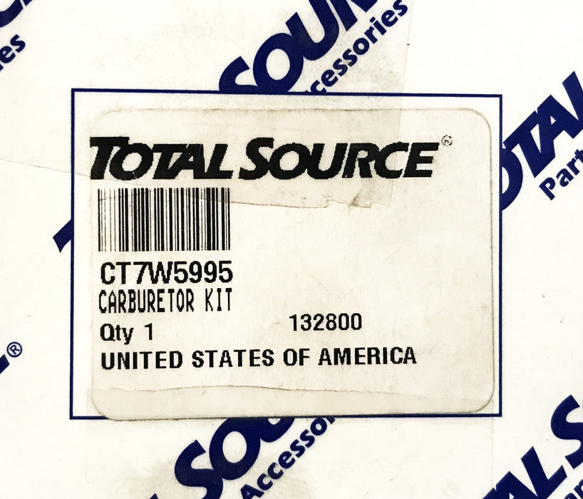 Total Source Forklift Caterpillar Carburetor Kit 7W5995 NOS