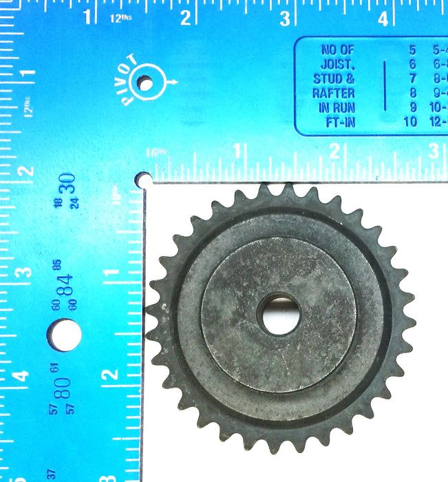 Martin 32-Teeth Single Roller Chain Sprocket 25B32 NOS