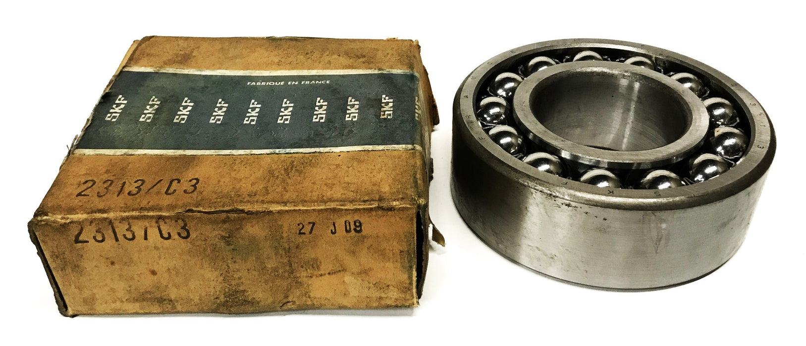 SKF 140mm OD x 65mm ID x 48mm DP Self-Aligning Bearing 2313 NOS