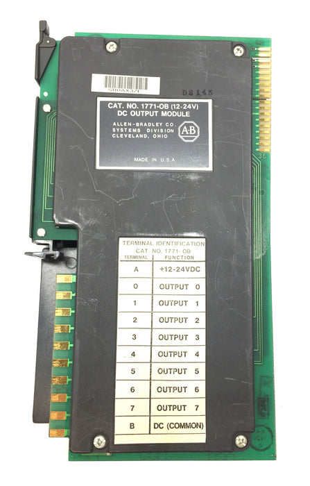 Allen-Bradley 12-24V DC Output Module 1771-OB (636007) [Lot of 2] USED