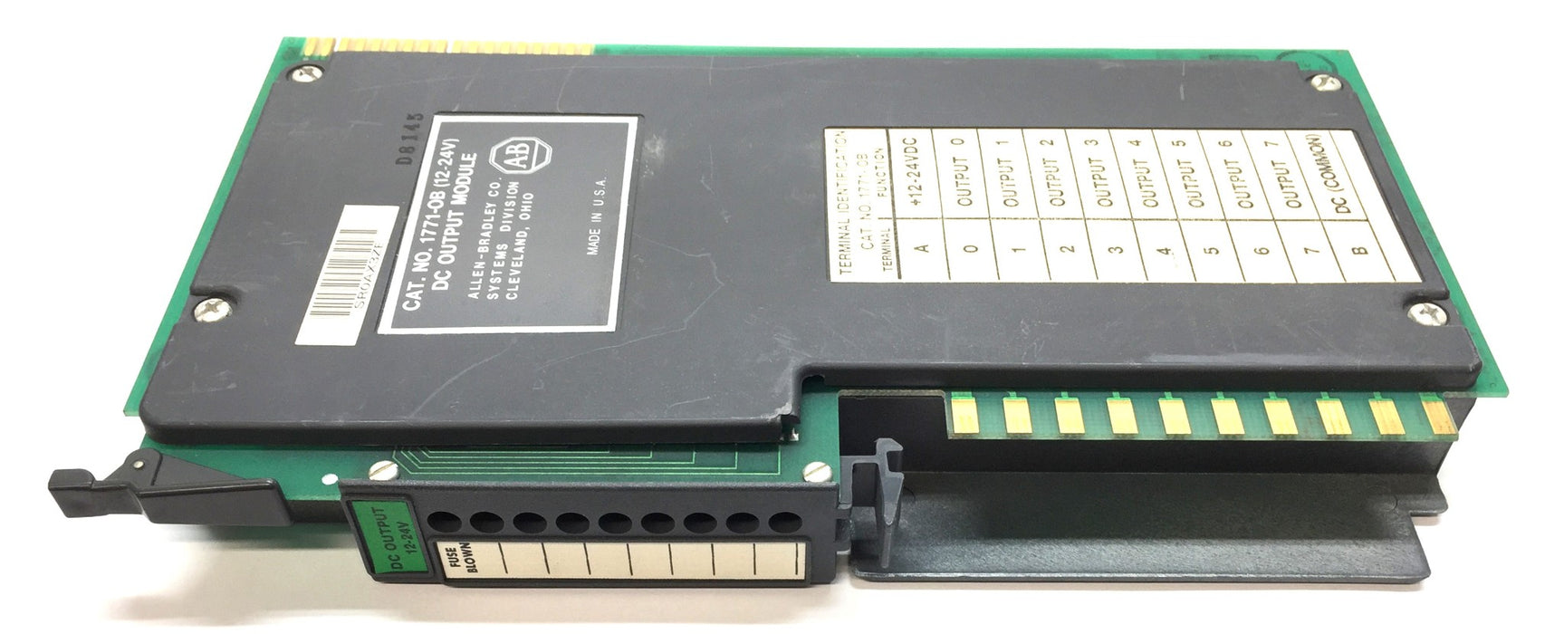 Allen-Bradley 12-24V DC Output Module 1771-OB (636007) [Lot of 2] USED