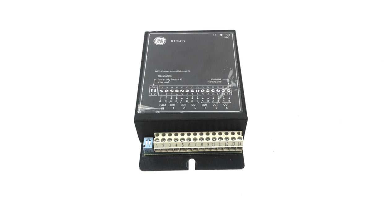 GE Security Data Signal Distributor  (No Power Cord) KTD-83 (Untested) USED