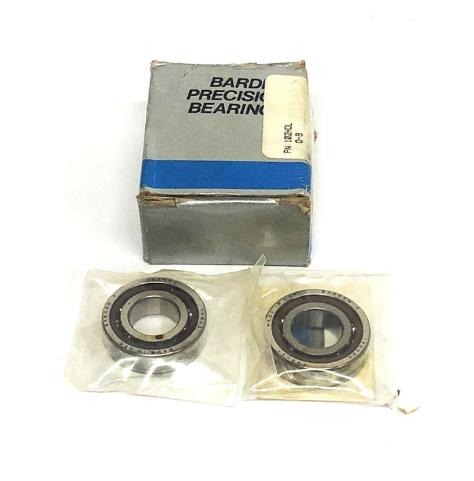 Barden Angular Contact Bearing Set of 2 102HDL NOS