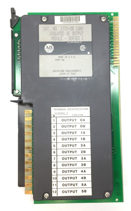 Allen-Bradley Isolated AC Output Module 1771-OD (960128) Series C USED