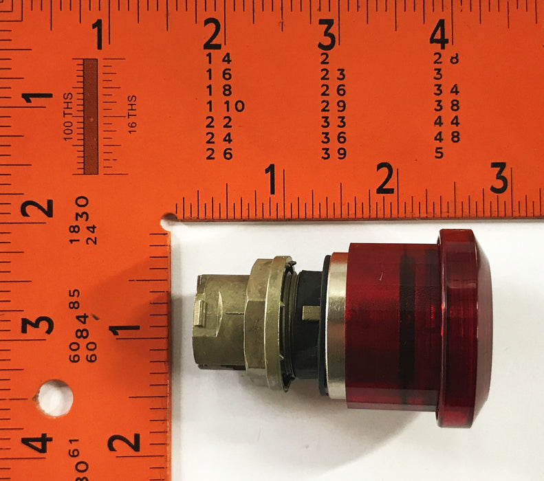 Allen-Bradley Red Push Button Switch 800EM-LMP24 NOS