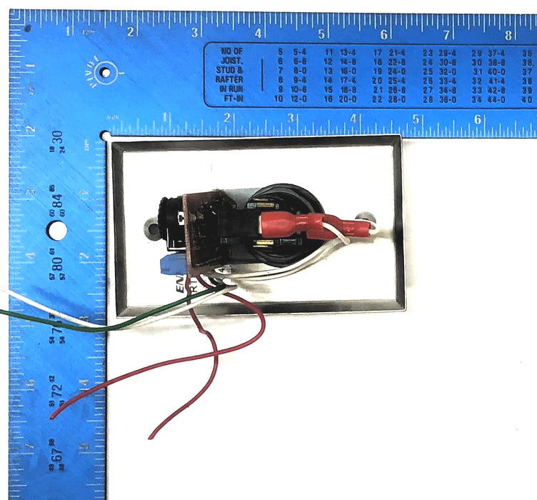 Enforcer Push To Exit Plate RTE W/ Timer (Untested) SD-7202GC-PTQ USED