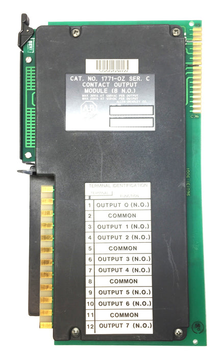 Allen-Bradley Contact Output Module 1771-OZ Series C (8 N.O) USED