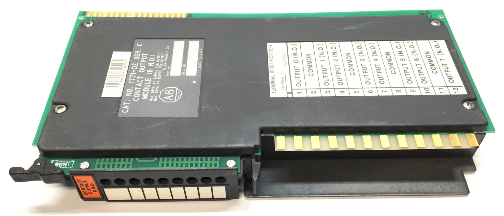 Allen-Bradley Contact Output Module 1771-OZ Series C (8 N.O) USED