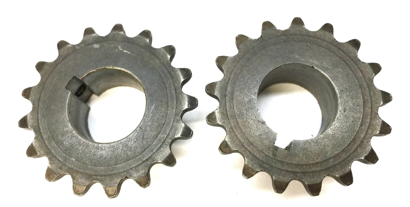 Martin Roller Chain Sprocket 25B17 [Lot of 2] NOS