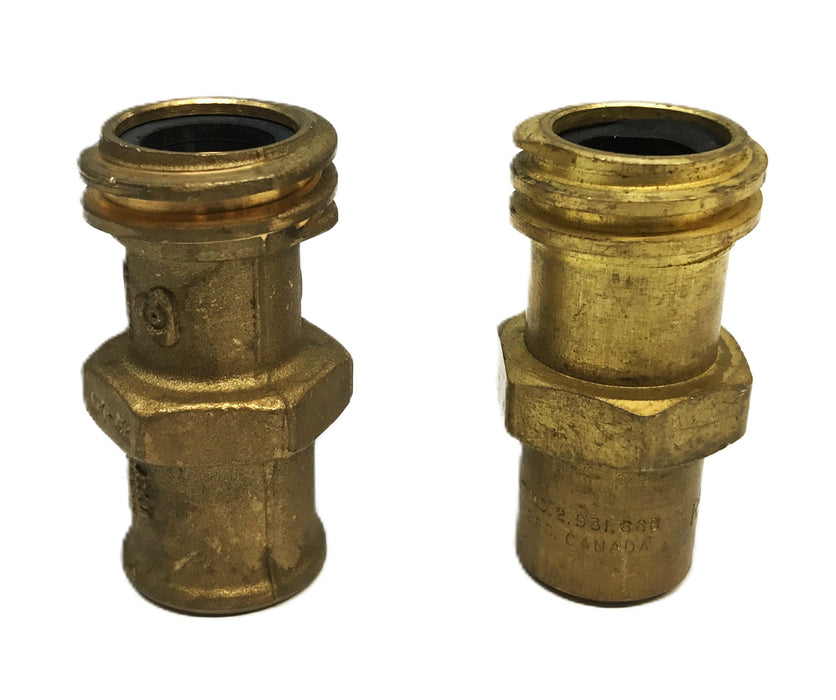 Unbranded Male LPG Connector 7141M [Lot of 2] NOS