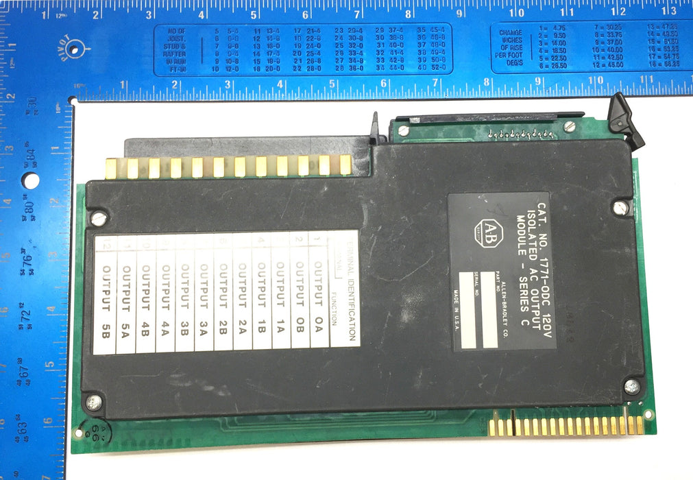 Allen-Bradley 120V Isolated AC Module 1771-ODC Series C [Lot of 2] USED