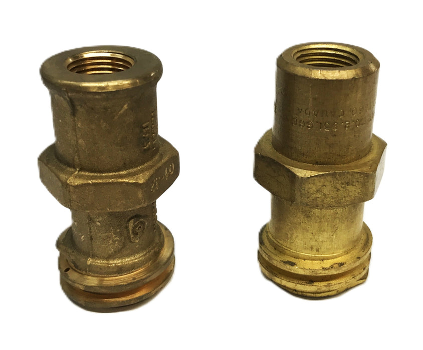 Unbranded Male LPG Connector 7141M [Lot of 2] NOS