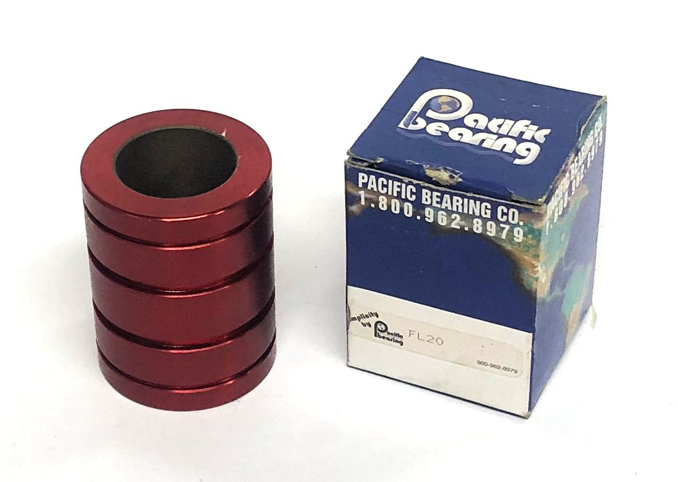 Pacific Bearing Linear Bearing FL20 NOS