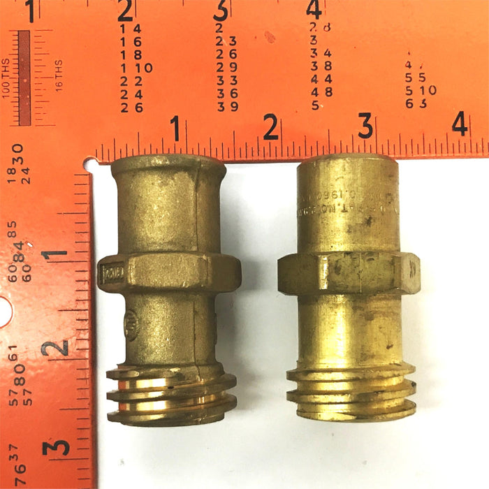 Unbranded Male LPG Connector 7141M [Lot of 2] NOS