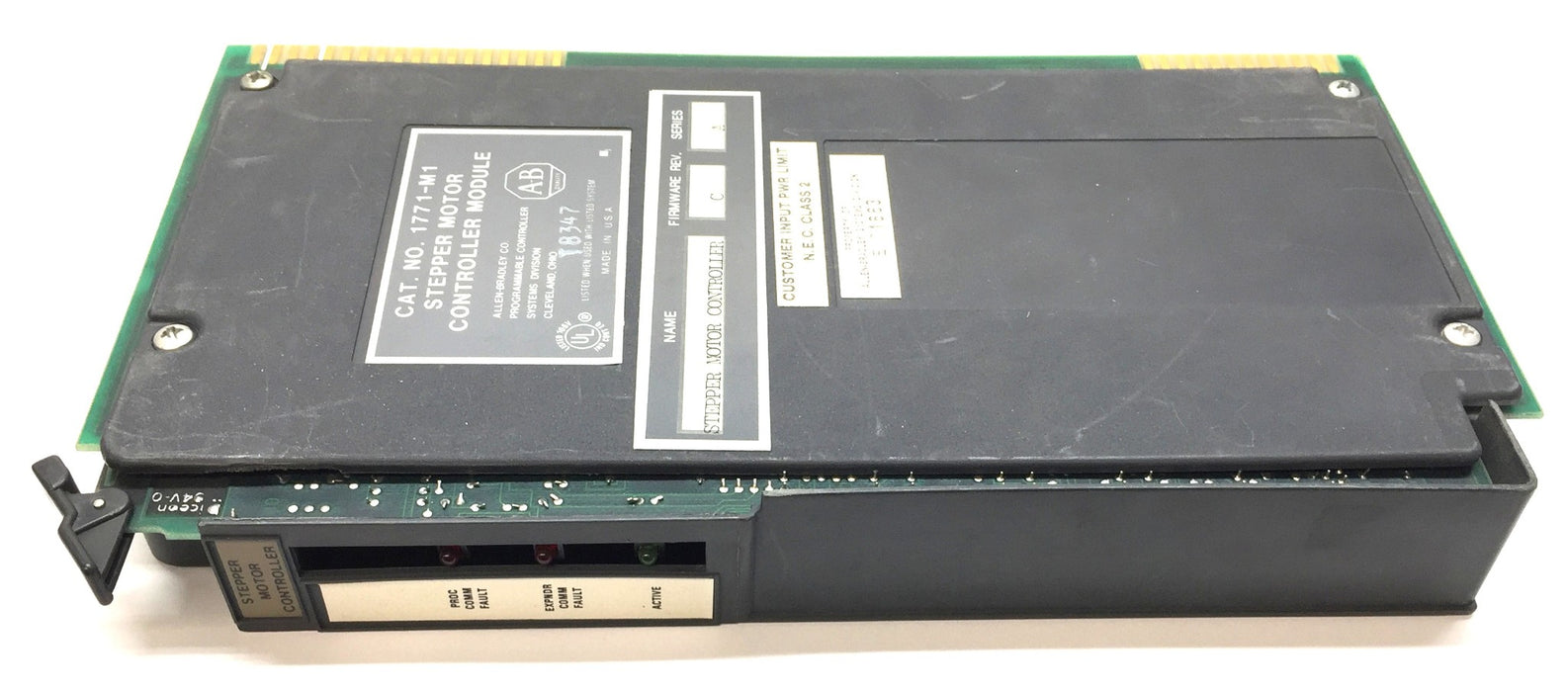 Allen-Bradley Stepper Motor Controller Module 1771-M1 Firm Rev.C Series.A USED