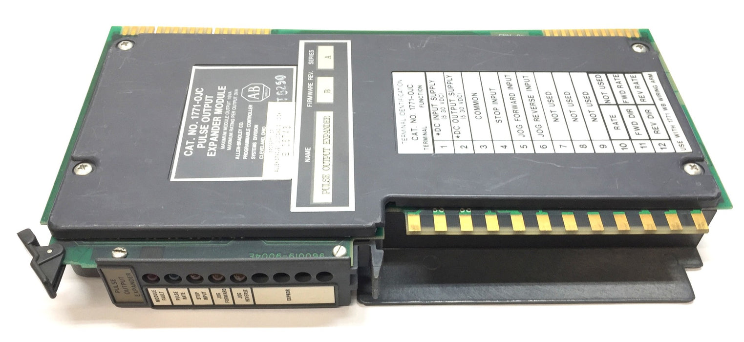 Allen-Bradley Pulse Output Expander Module 1771-OJC Firm Rev.B Series.A USED