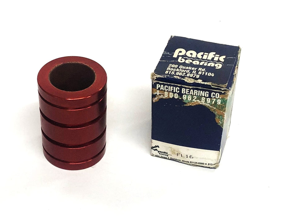 Pacific Bearing Linear Bearing FL16 NOS
