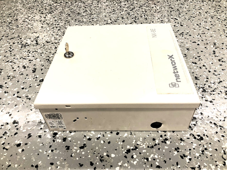 networX Security Alarm Cabinet ONLY NX-8E USED