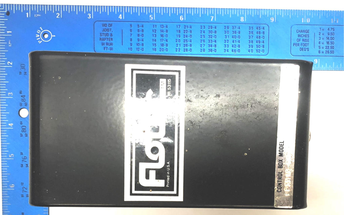 Flotec Control Box FP3912-00 USED