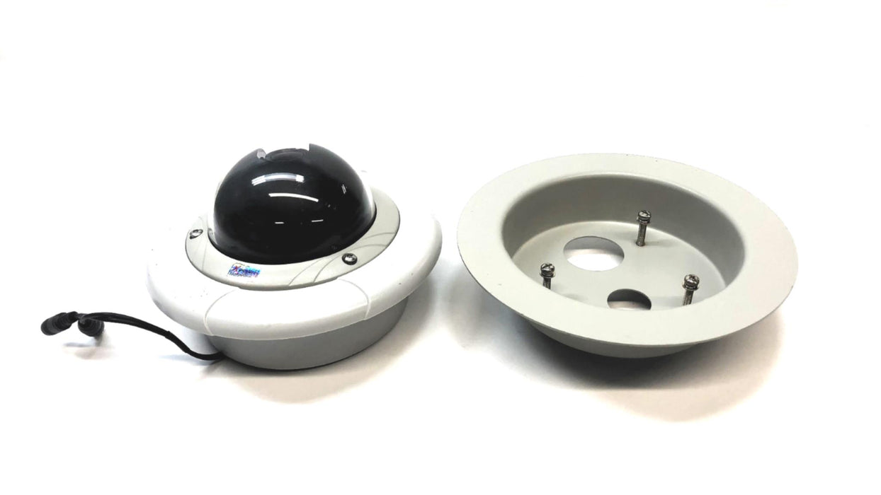Interlogix Rugged Dome Camera W/ Mount (Tested Works) UVD-XP4DNR-VA2 USED