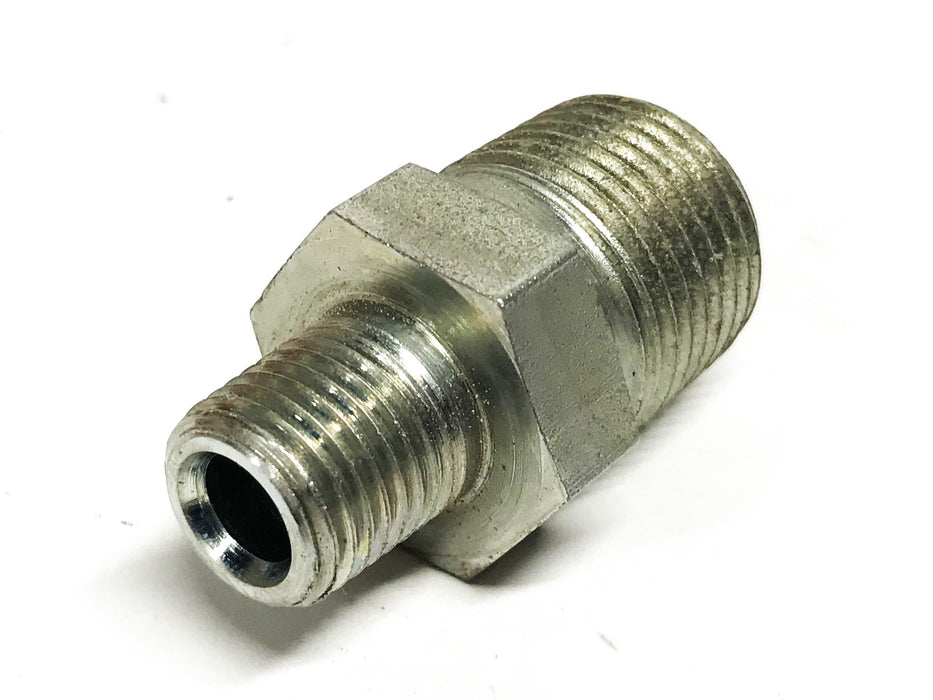 Lenz 1/4 inch Male x 1/2 inch Male Straight Hose Adapter [Lot of 6] NOS