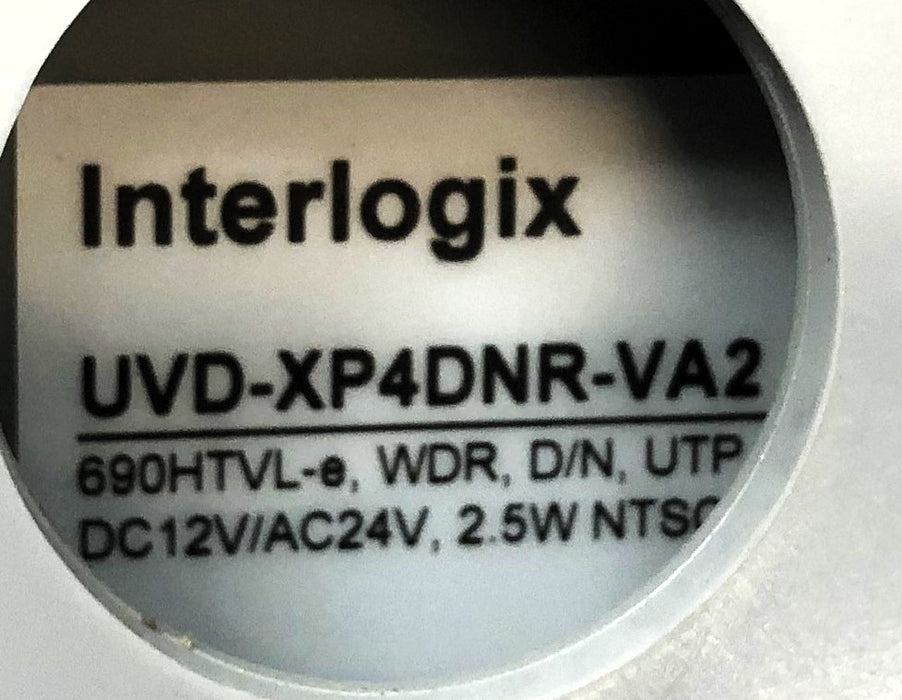 Interlogix Rugged Dome Camera W/ Mount (Tested Works) UVD-XP4DNR-VA2 USED