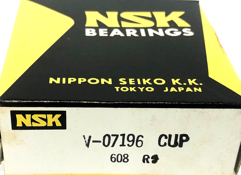 NSK Bearing Tapered Roller Bearing Cup V-07196 (07196) [Lot of 3] NOS