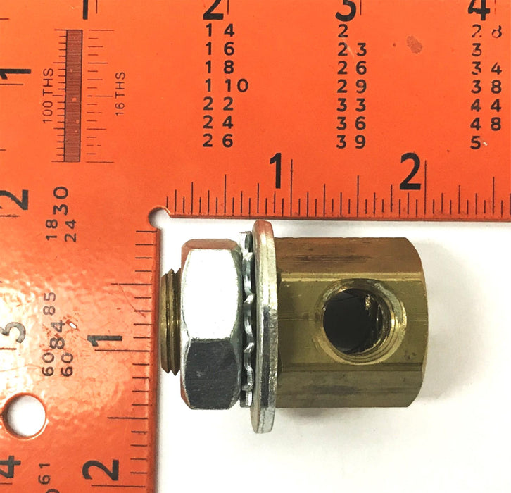 Nolff's Carburetor 3-Way 1/4 inch Bulkhead Fitting N3-0037 [Lot of 2] NOS