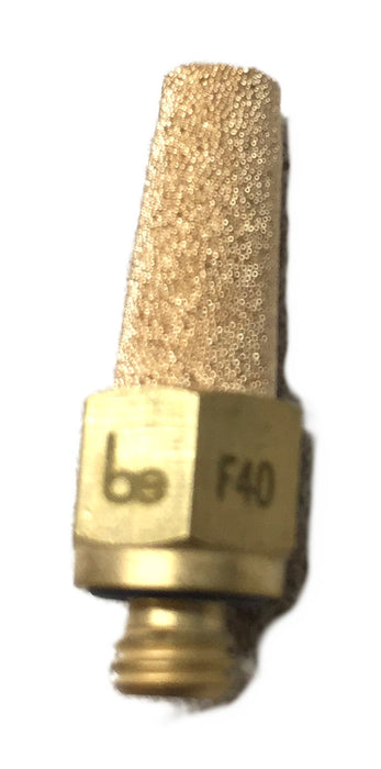 Beswick Engineering F40 Sintered Bronze Pneumatic Muffler 10-32 [Lot of 10] NOS