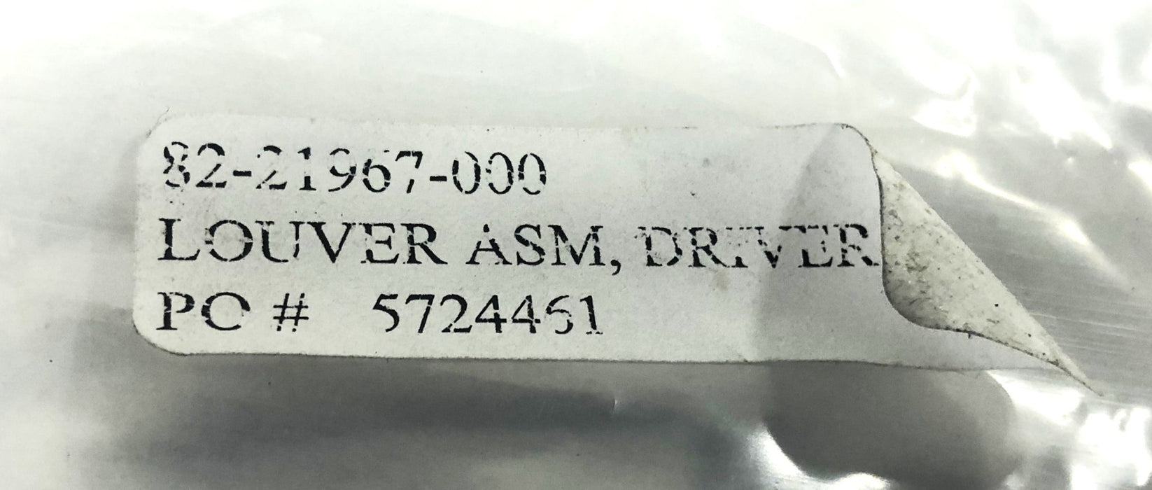Gillig Driver Side Diffuser Louver Assembly 82-21967-000 NOS