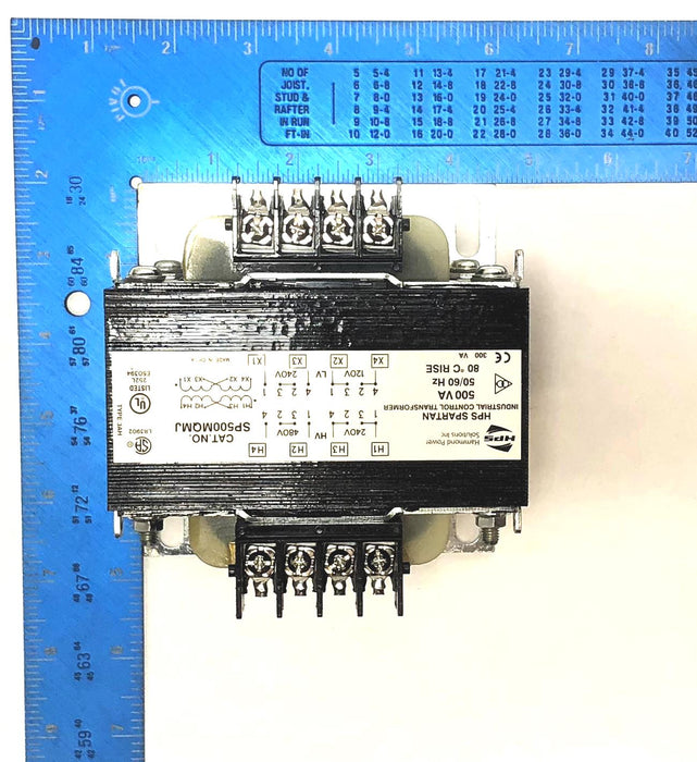 HPS Spartan 500VA 50/60HZ Industrial Control Transformer SP500MQMJ NOS