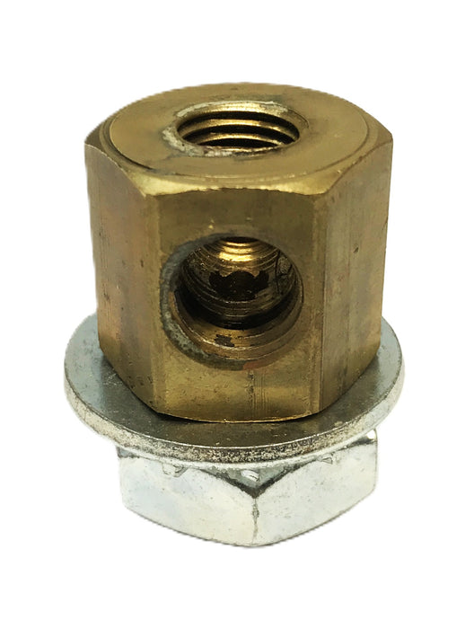 Nolff's Carburetor 3-Way 1/4 inch Bulkhead Fitting N3-0037 [Lot of 2] NOS